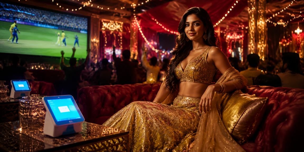 Cricket fans and bettors in India enjoying safe betting